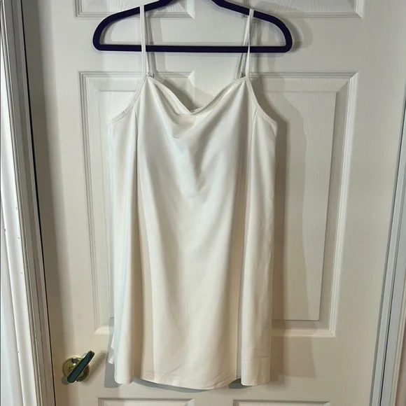 White Athletic Dress NWT size large cotton - Picture 3 of 13
